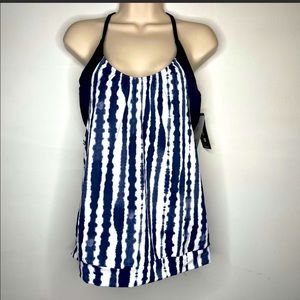 Athleta Wave Break Blousy Tankini NWT swim top